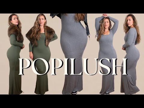 SKIMS Dupe Shapewear Dresses w/ @Popilush   | Size 8/10