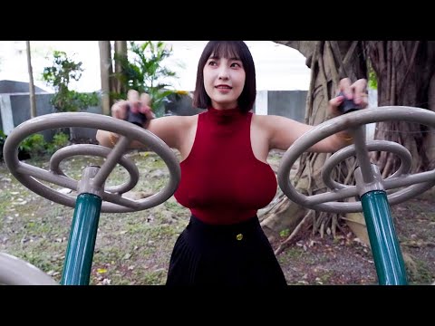 Spinning Coordination Training in the Park｜公園轉圈圈訓練協調｜공원에서 도는 협응력 훈련｜公園で回転して行う協調性トレーニング