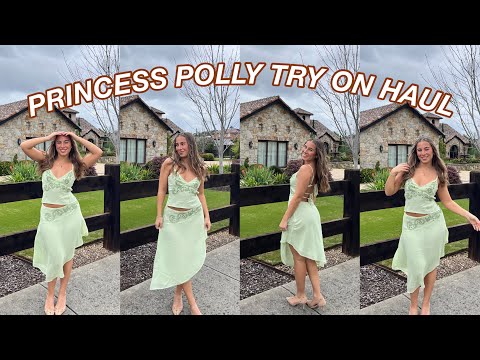 SPRING/ SUMMER PRINCESS POLLY TRY ON HAUL! FESTIVAL OUTFIT IDEAS! (+ DISCOUNT CODE)