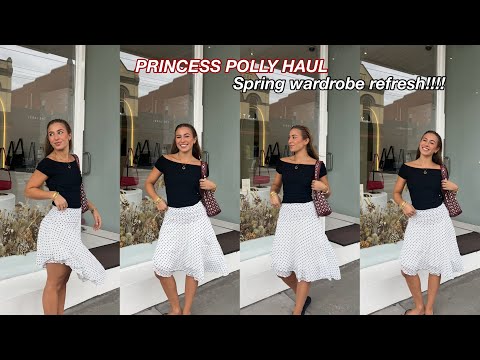 SPRING WARDROBE REFRESH! PRINCESS POLLY TRY ON HAUL + DISCOUNT CODE
