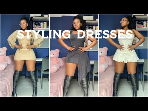 STYLE MY DRESSES WITH ME | SHEIN & CHINA MALL | PART 3 | SOUTH AFRICAN YOUTUBER