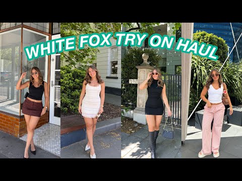 SUMMER STYLING SESSION! WHITE FOX BOUTIQUE TRY ON HAUL! FESTIVAL FASHION IS HERE!