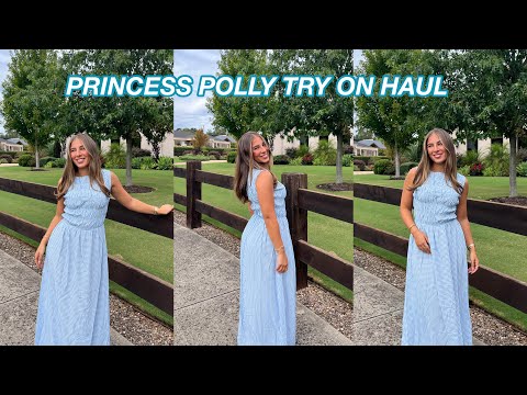 SUMMER WARDROBE REFRESH- PRINCESS POLLY TRY ON HAUL + DISCOUNT CODE