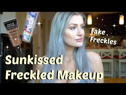 SUNKISSED MAKEUP /// Fake Freckles