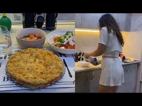 Super Cozy Fall Night Routine: Baking Apple Pie 🥧 ASMR | Slow Living | Unwind with Me | WIEIAD