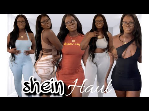 SUPER CUTE TRENDY SHEIN HAUL| Slim Thick Tall girl haul #Shein #sheinhaul #Tryonhaul