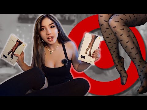 Target's NEW Pattern Tights Try-On! (FINALLY!!)