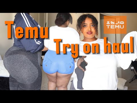 Temu try on haul | shorts Leggings gym clothing *did not fit*