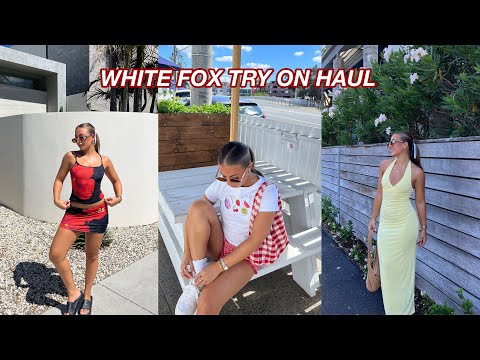 THE BEST PIECES FROM THE WHITE FOX SALE- TRY ON HAUL + DISCOUNT CODE
