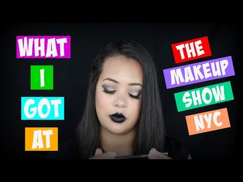 THE MAKEUP SHOW NYC 2016 | Makeup Haul
