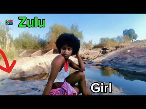 This is How African Girl Bath or Live like?