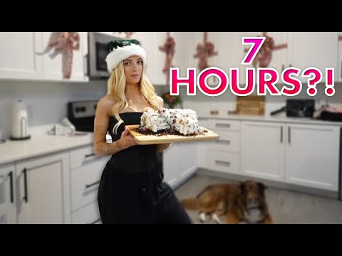 This Recipe Is INSANE! Making a Yule Log!