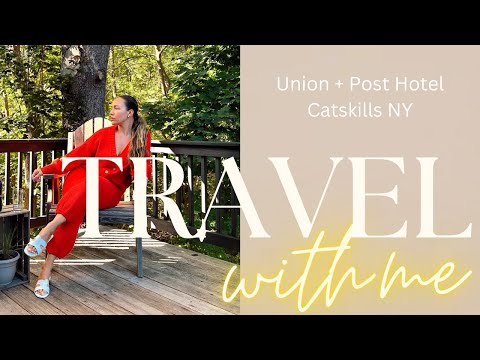TRAVEL VLOG: Catskills NY Union + Post Hotel |Spa – Horse Ride – Golf – Food| Shoe Try On w/ Vivaia