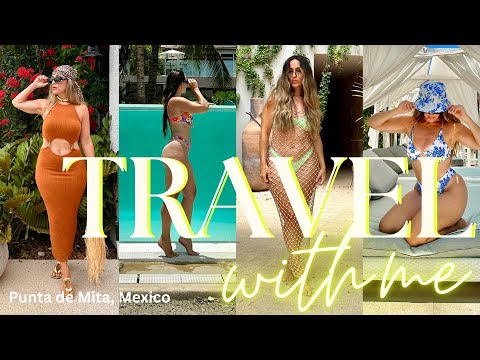 TRAVEL VLOG: The W – Punta de Mita, Mexico | DJI Osmo Pocket 3 Review | ft. Nuditta Dresses