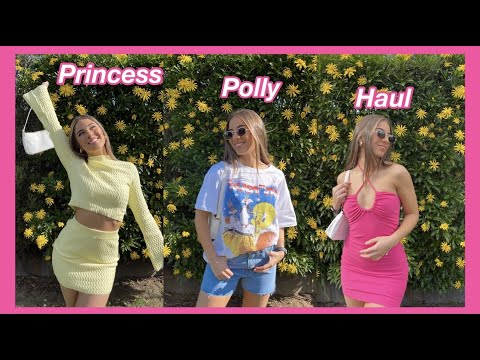 TRENDY PRINCESS POLLY TRY ON HAUL