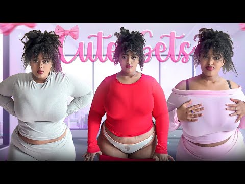 Try on haul cute sets from Temu | matching sets try on with me…