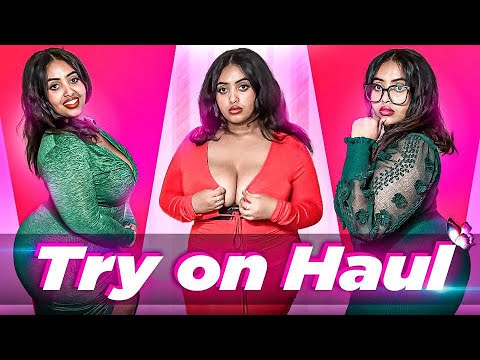 Try on haul | Trying out outfits for my Christmas pictures, Dresses bodysuit