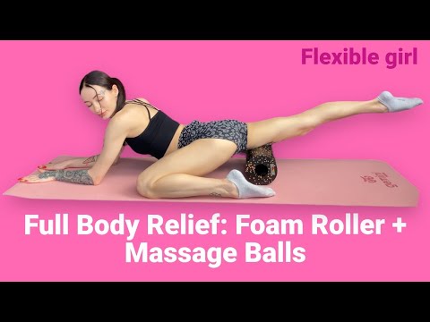 Ultimate Muscle Recovery: Foam Roller & Massage Ball Exercises for Full Body Relief