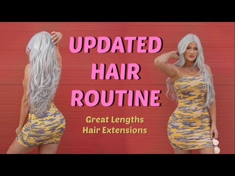 UPDATED how I do my hair /// UPDATE on my Great Lengths