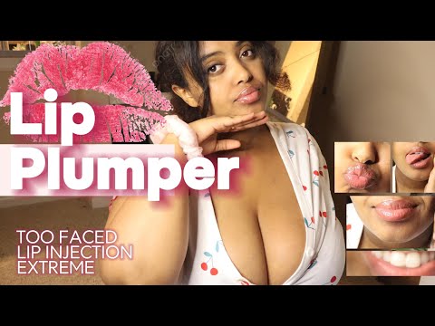 Using Lip Plumper | did it actually work? | Is it a scam ? | Swollen Lips😭