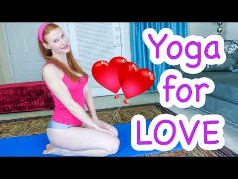 Valentine's Day Yoga For Love Workout Fitness | How To