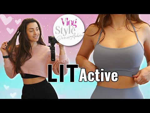 *Vlog* Follow me around & LIT Sports review
