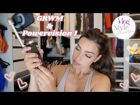 *VLOG* Get ready with me – Studio time and Powervision 1 Review