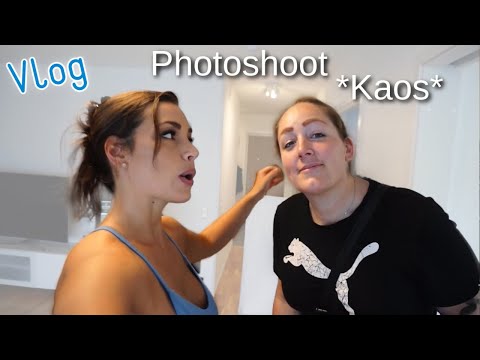 VLOG – Photoshoot & Filming with Wifey *KAOS*