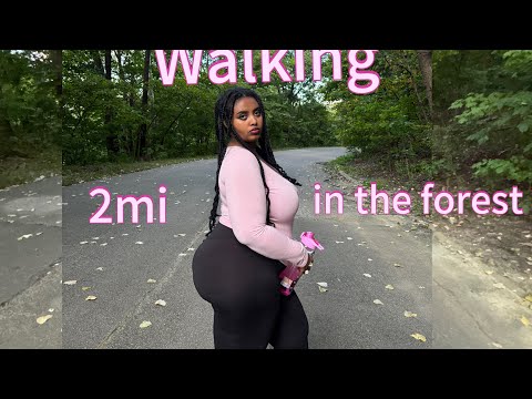 Walk with me 2 mile walk in the forest day gaining weight ?