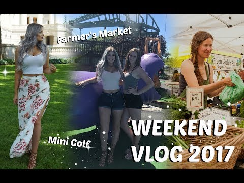 WEEKEND VLOG/// Farmer's Market 2017