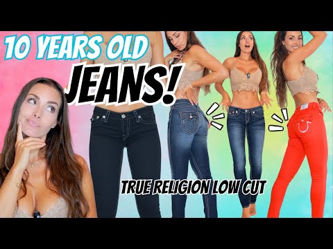Whaat!? 😱 Trying my Old True Religion Low cut Jeans Again