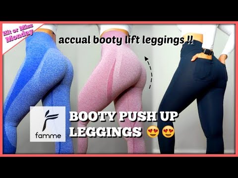 WHAT A BOOTY!  🍑 LEGGINGS THAT REALLY LIFT YOUR BOOTY  |  FAMME