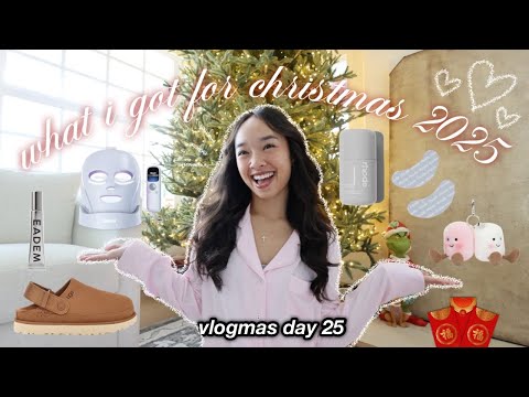 what i got for christmas 2025 haul ❤︎ Vlogmas Day 25!