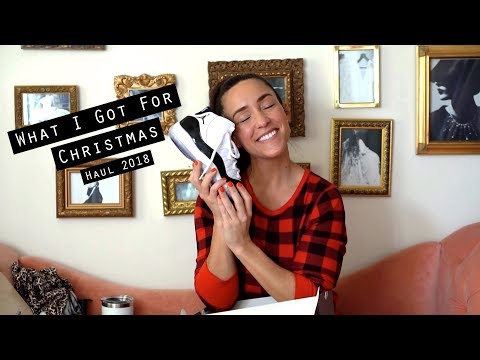 What I Got For Christmas Haul 2018