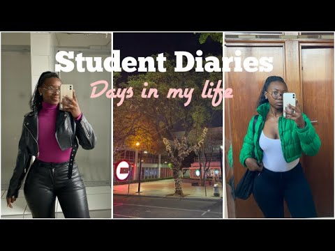What I wear in a week to campus | Wits University | Attending classes | South African YouTuber
