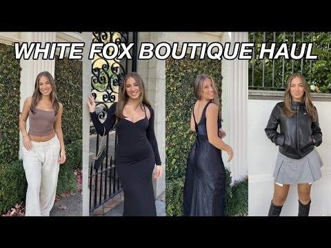 WHITE FOX BOUTIQUE HAUL- clubbing fits + Euro Summer +Winter styling