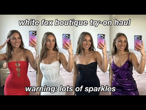 WHITE FOX BOUTIQUE HAUL – NEW YEARS OUTFITS/ FESTIVAL OUTFITS / SUMMER STYLING