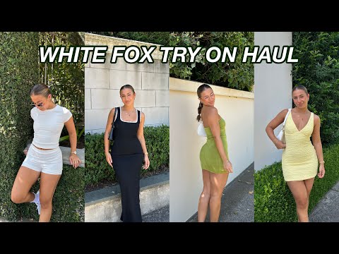 WHITE FOX BOUTIQUE TRY ON HAUL (30% OFF SALE DISCOUNT CODE) (UNI & CLUBBING OUTFIT IDEAS)