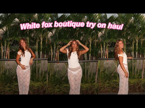 WHITE FOX BOUTIQUES BIGGEST SALE YET! TRY ON HAUL + DISCOUNT CODE