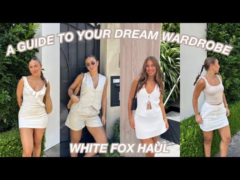 WHITE FOX TRY ON HAUL (Euro Summer + Uni + Girls night outfits) Something for EVERYONE!! + Discount