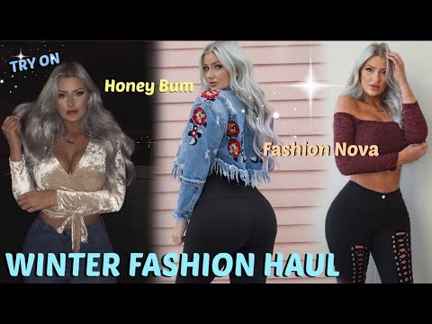 WINTER FASHION HAUL /// Honey Bum /// Fashion Nova