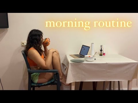 Winter morning routine: cooking breakfast, eating, productive, asmr original sounds, calming, relax