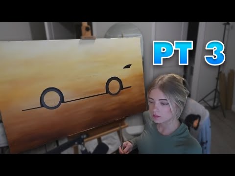 Working On The Painting! GT3 Day 3!