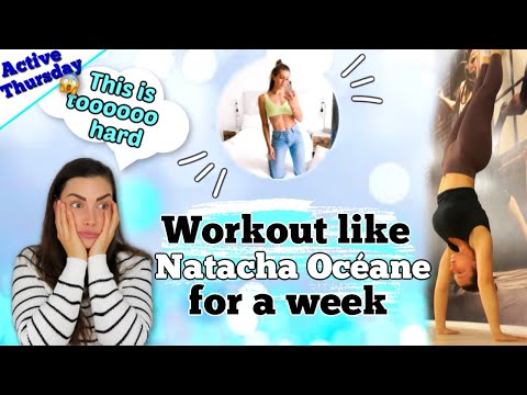 Workout like NATACHA OCÉANE for a week