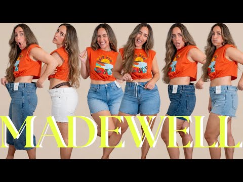 YIKES! Realistic Denim Shorts Try On Haul w/ @Madewell | **MADEWELL SALE 5/16-5/19**  | Size 8-10