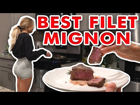 Yoga and then making the best Steak!