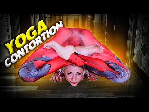 Yoga Poses Training. Advanced Lotus Pose. Contortion Training at Home. Flexshow. Yoga Workout