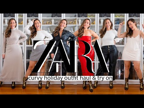 Zara Curvy HOLIDAY Outfit Try On