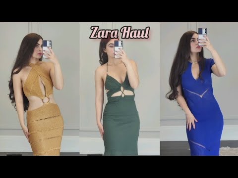 ZARA HAUL 😻 – summer dress tryon