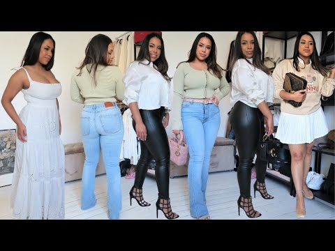 ZARA SPRING HAUL * NEW IN * | PETITE | CURVY | Rya Tee